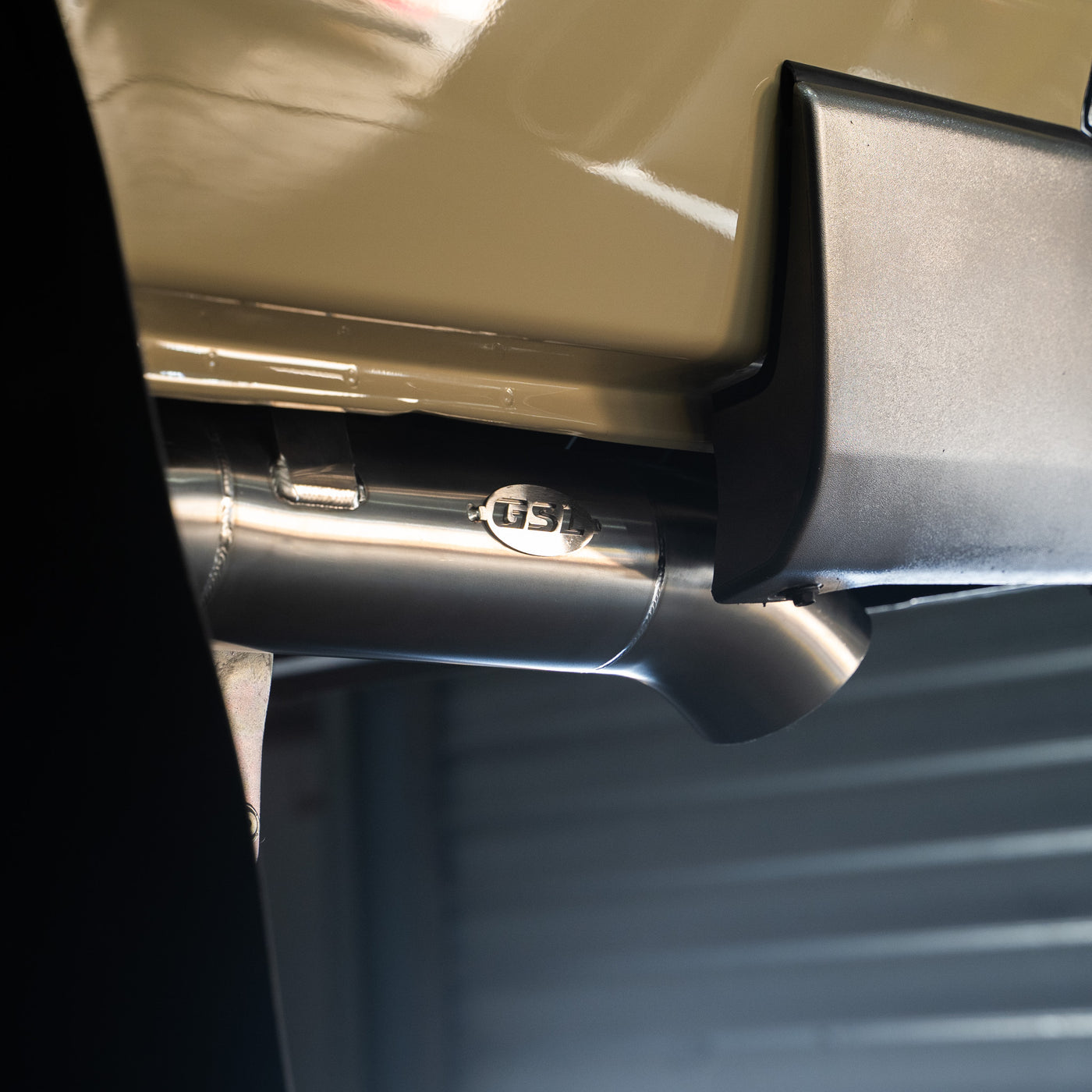 Landcruiser Troopy 78 Series Single 4" Stainless Exhaust System