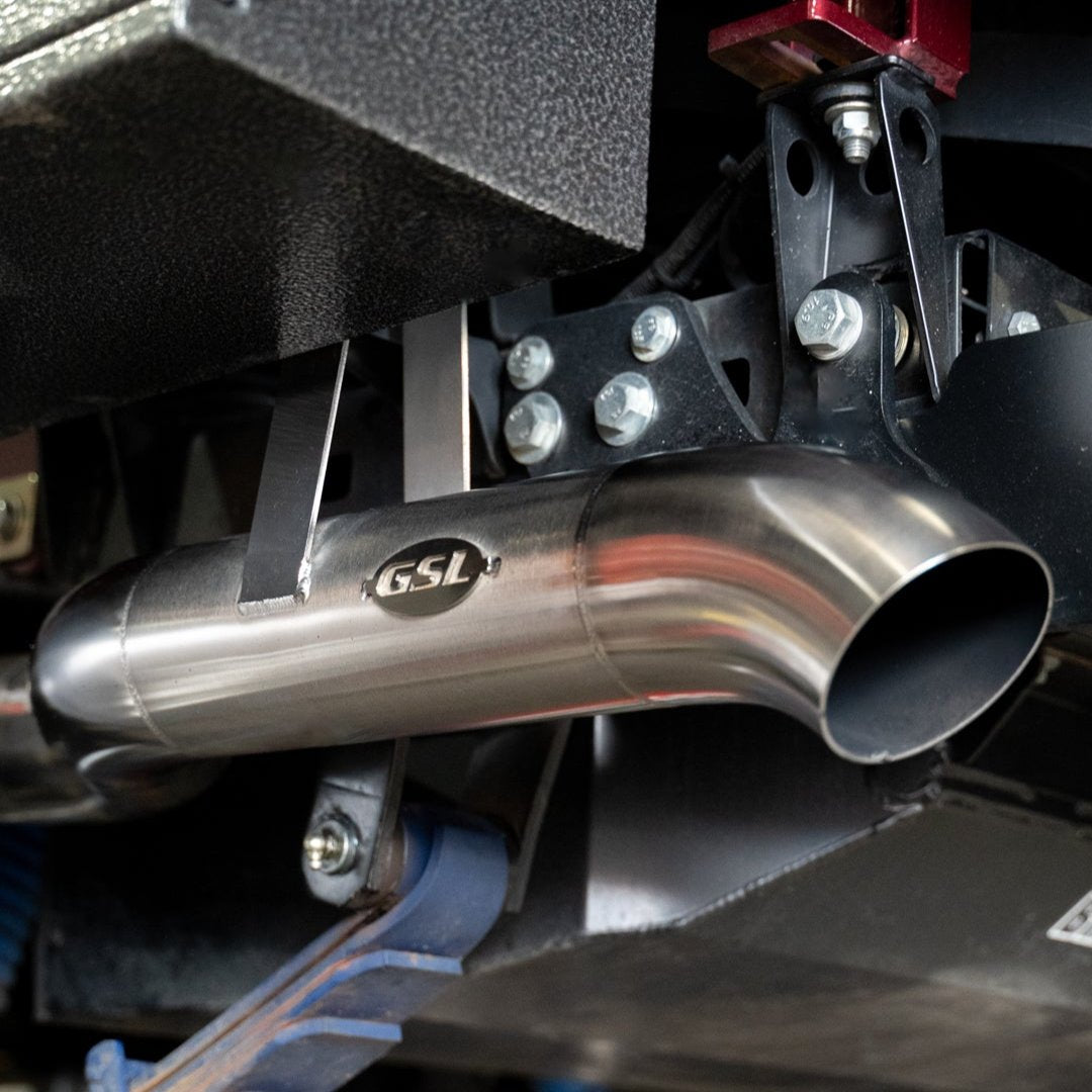 Landcruiser 79 Series Single 4" Stainless Exhaust System