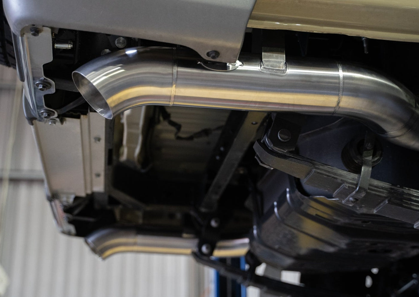 Landcruiser stainless exhaust