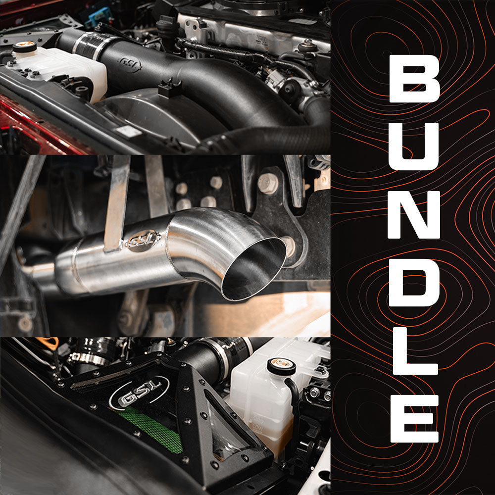 SINGLE BUNDLE: Landcruiser 79 series Single DPF Back Exhaust, Airbox (panel filter), Intake & Unifilter
